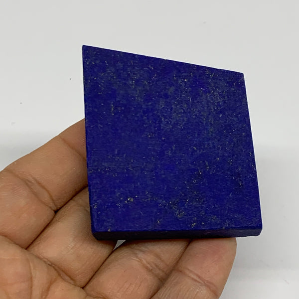 78g, 2.1"x1.9"x0.4", High Grade Natural Rough Lapis Lazuli @Afghanistan,B32689
