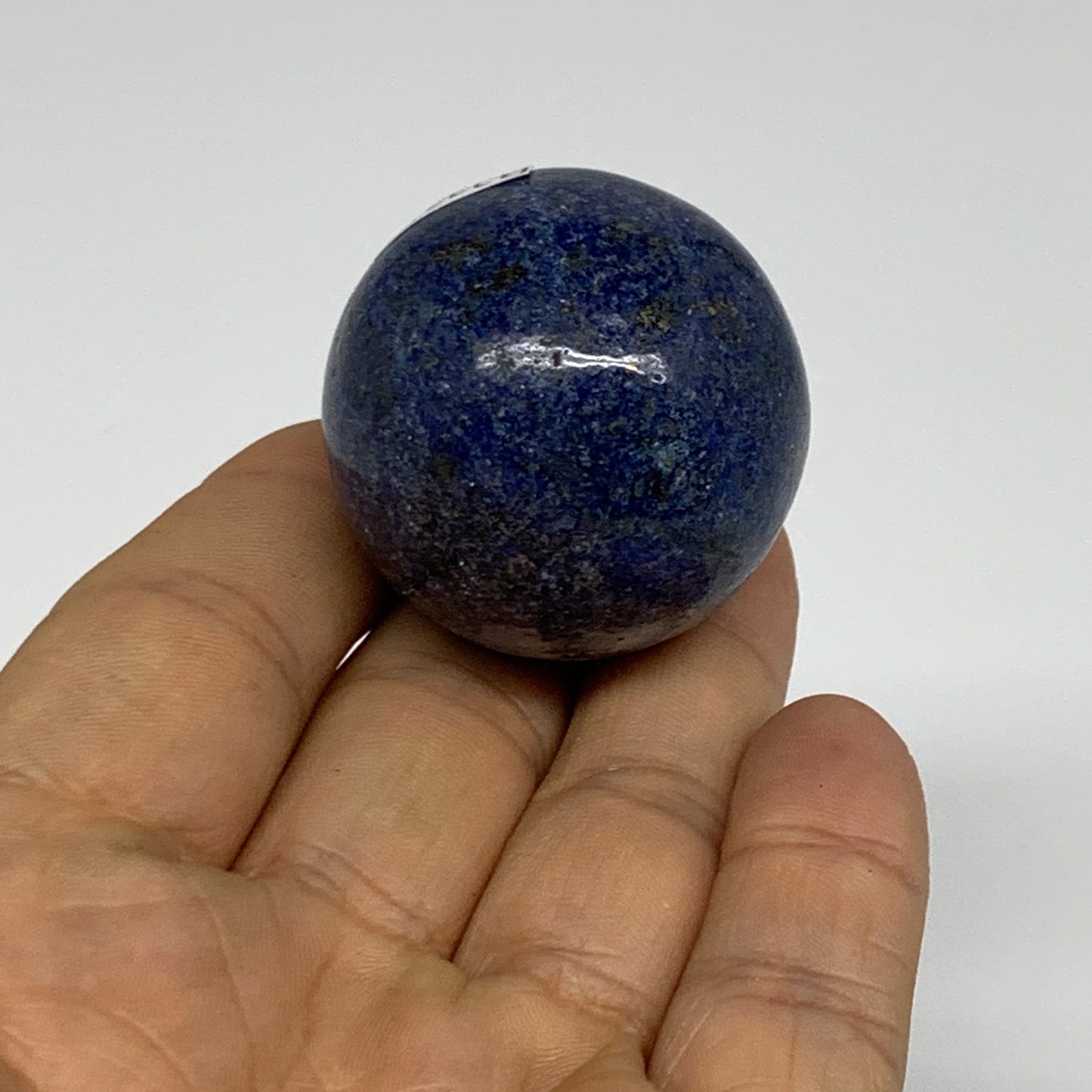68.6g, 1.4"(36mm), Lapis Lazuli Sphere Ball Gemstone @Afghanistan, B33354