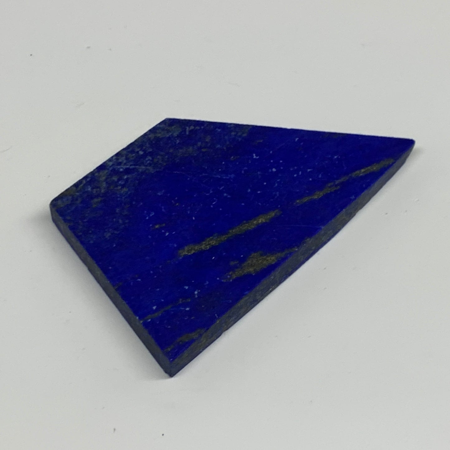 153.7g, 4.3"x2.6"x0.3", High Grade Natural Rough Lapis Lazuli @Afghanistan,B3269