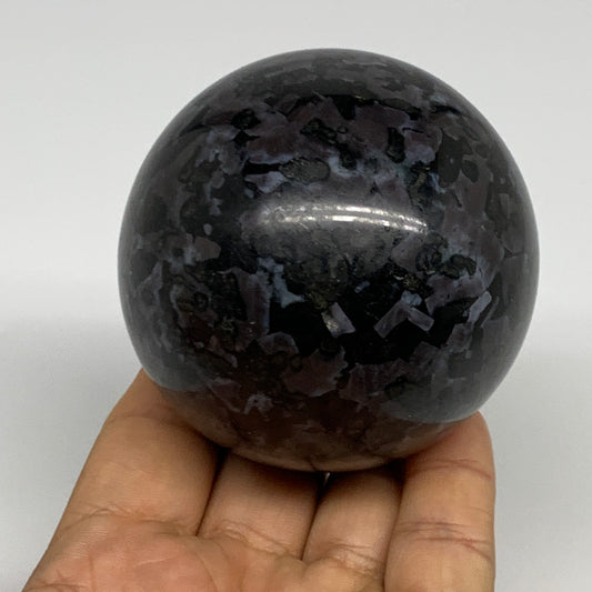 1.08 lbs, 2.7" (67mm) Indigo Gabbro Spheres Merlinite Gemstone, B29832