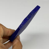 117.7g, 3.6"x2.6"x0.3", High Grade Natural Rough Lapis Lazuli @Afghanistan,B3269