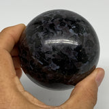 1.08 lbs, 2.7" (67mm) Indigo Gabbro Spheres Merlinite Gemstone, B29832