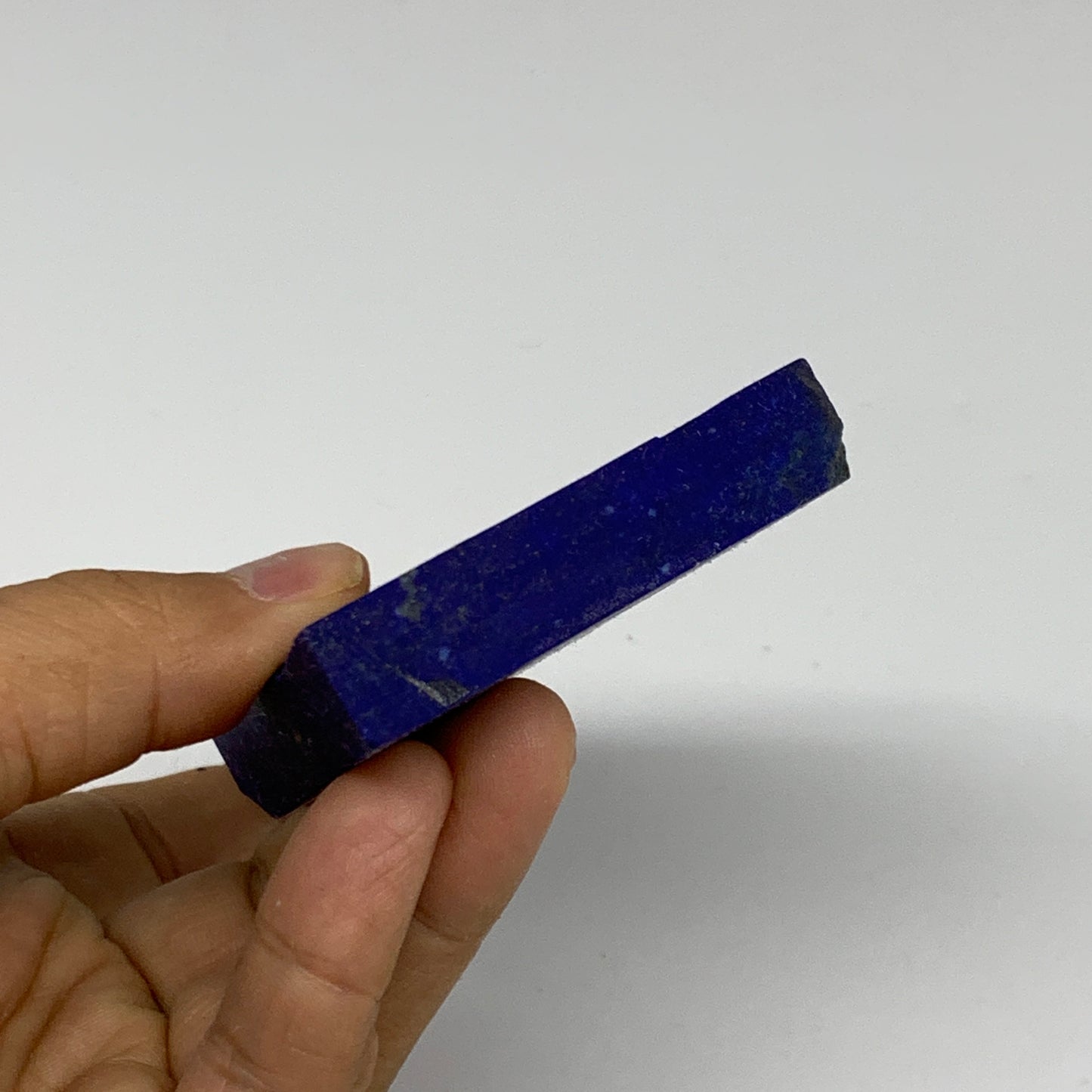 183.8g, 4"x2.2"x0.5", High Grade Natural Rough Lapis Lazuli @Afghanistan,B32692