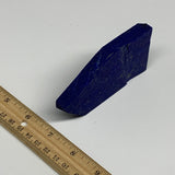 183.8g, 4"x2.2"x0.5", High Grade Natural Rough Lapis Lazuli @Afghanistan,B32692