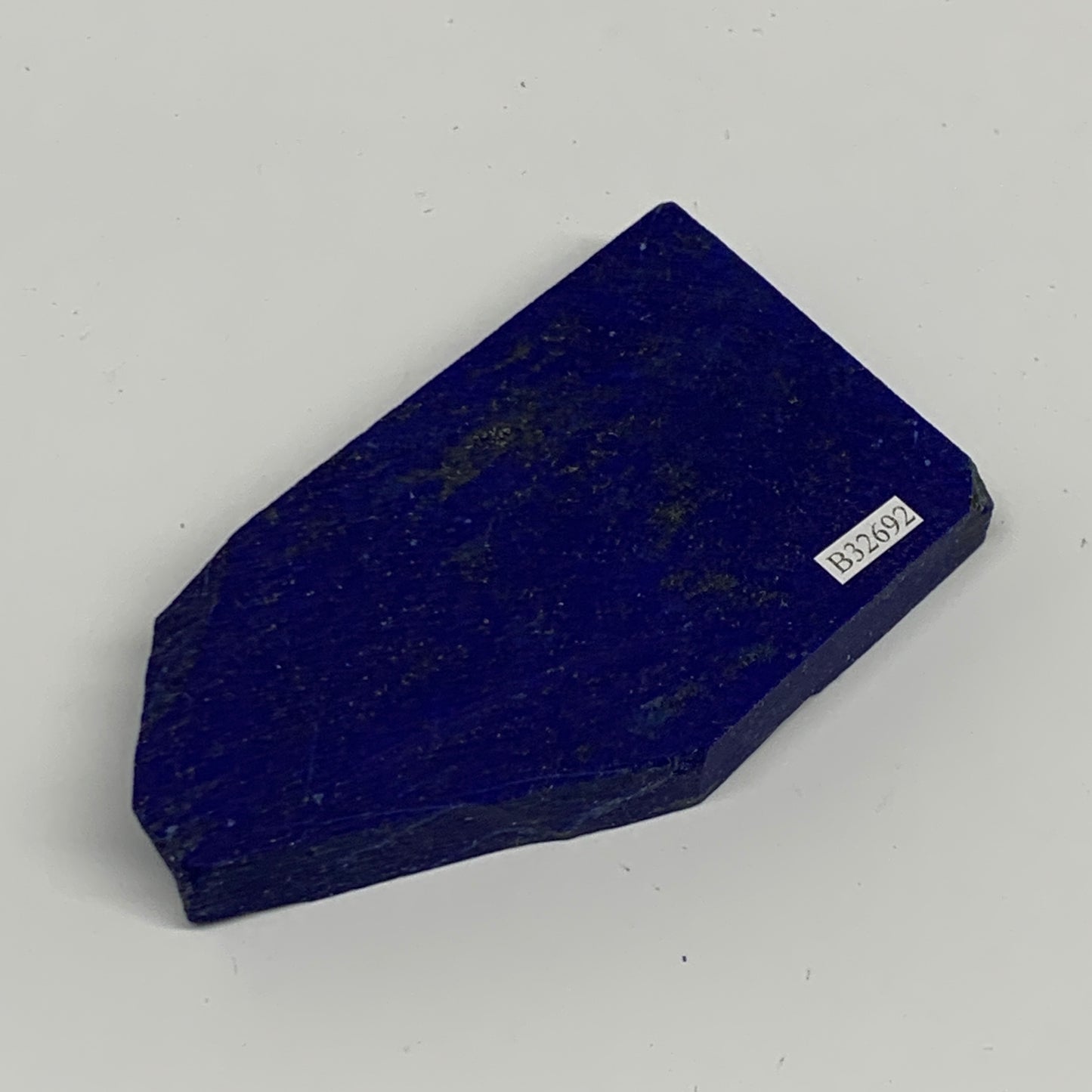 183.8g, 4"x2.2"x0.5", High Grade Natural Rough Lapis Lazuli @Afghanistan,B32692