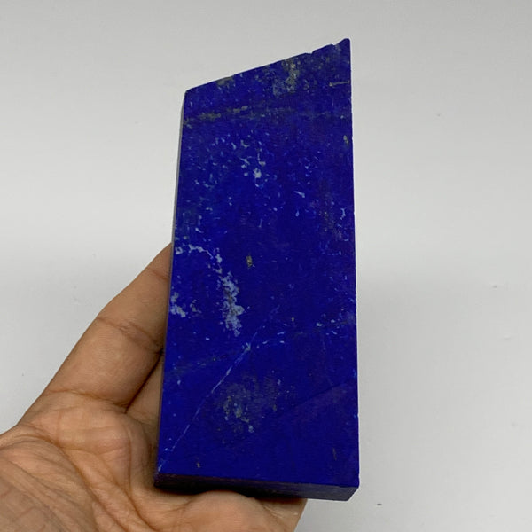 280g, 4.7"x2"x0.7", High Grade Natural Rough Lapis Lazuli @Afghanistan,B32694
