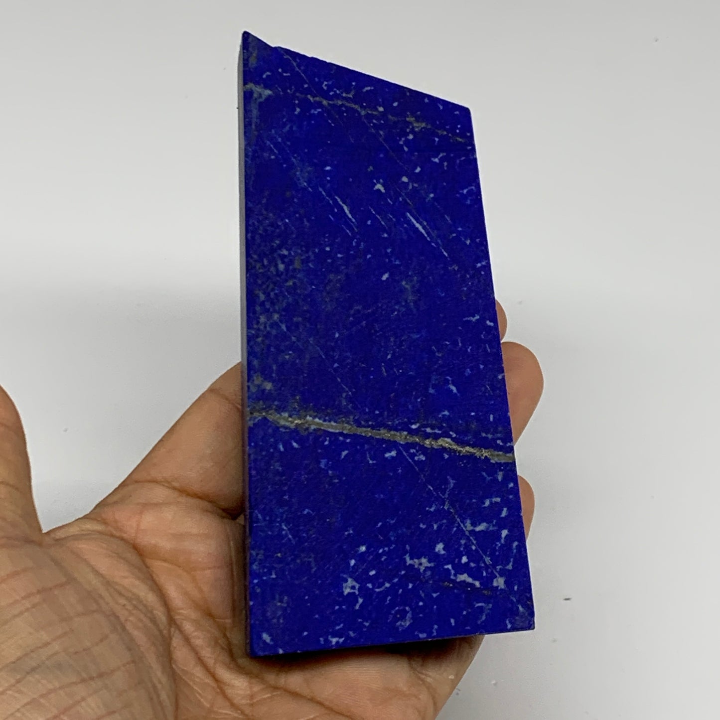 280g, 4.7"x2"x0.7", High Grade Natural Rough Lapis Lazuli @Afghanistan,B32694
