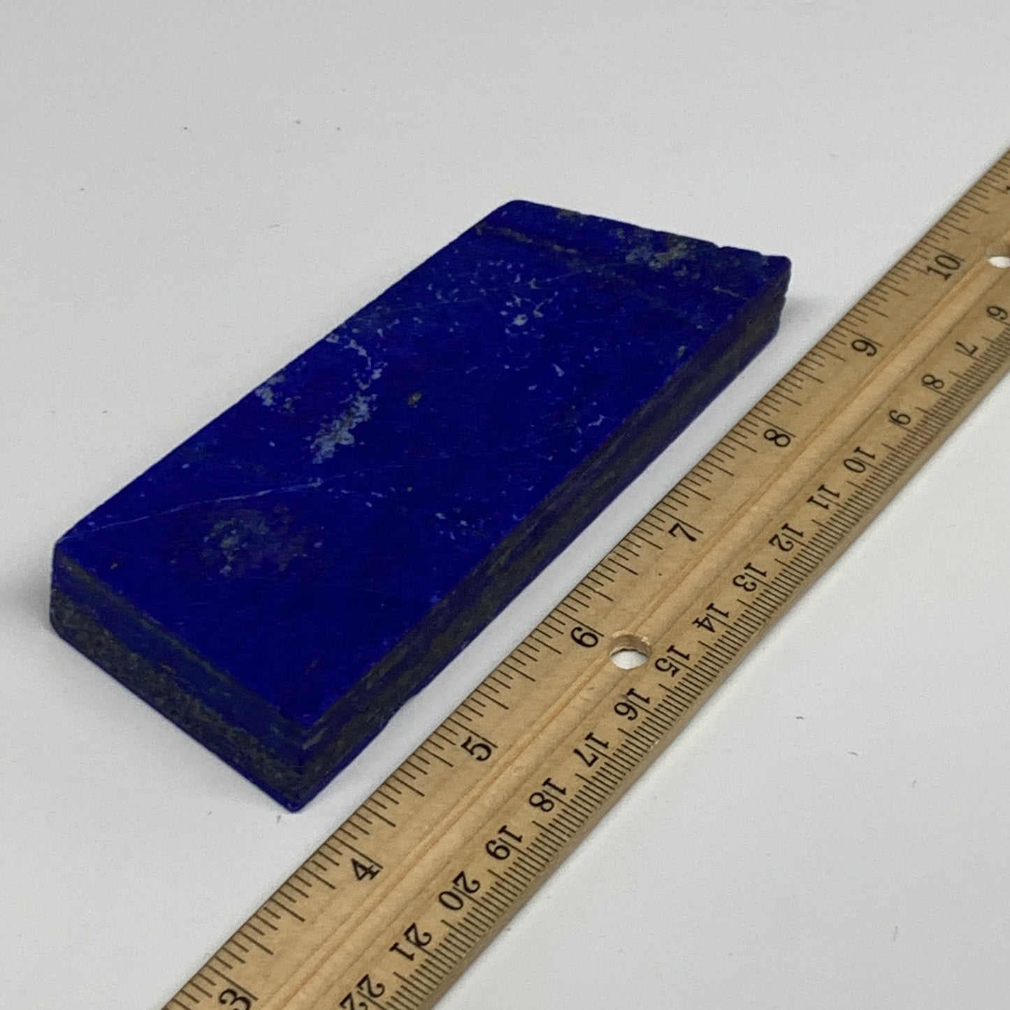 280g, 4.7"x2"x0.7", High Grade Natural Rough Lapis Lazuli @Afghanistan,B32694
