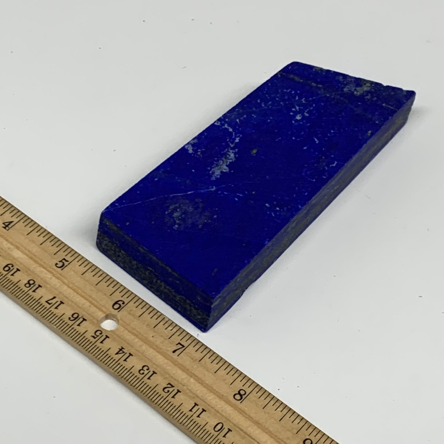 280g, 4.7"x2"x0.7", High Grade Natural Rough Lapis Lazuli @Afghanistan,B32694