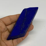 134.3g, 4"x1.3"x0.7", High Grade Natural Rough Lapis Lazuli @Afghanistan,B32695