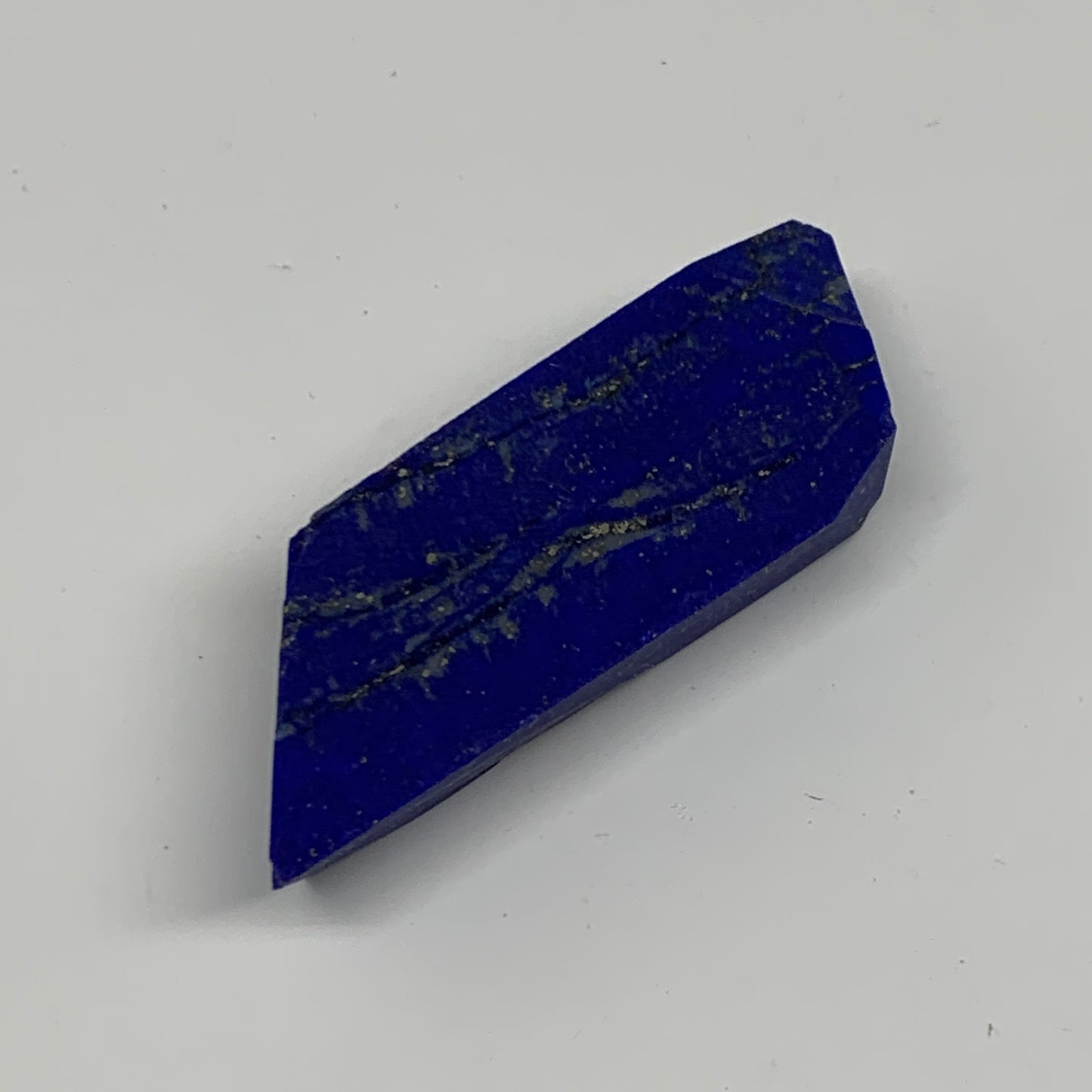 134.3g, 4"x1.3"x0.7", High Grade Natural Rough Lapis Lazuli @Afghanistan,B32695