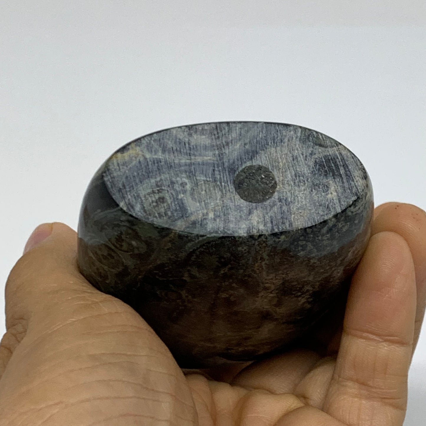 0.65 lbs, 3.2"x2.4"x1.4" Kambaba Jasper Freeform Crocodile, B37804