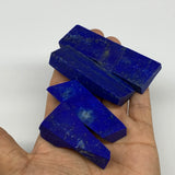 148.6g, 1.9"-2.9", 4pcs, High Grade Natural Rough Lapis Lazuli @Afghanistan,B326