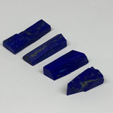 148.6g, 1.9"-2.9", 4pcs, High Grade Natural Rough Lapis Lazuli @Afghanistan,B32698