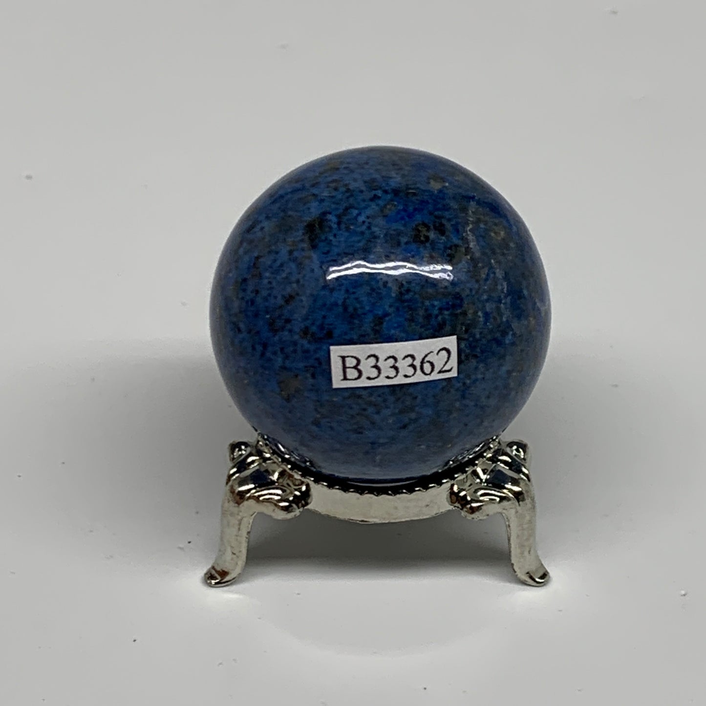 99.9g, 1.6" (40mm), Lapis Lazuli Sphere Ball Gemstone @Afghanistan, B33362