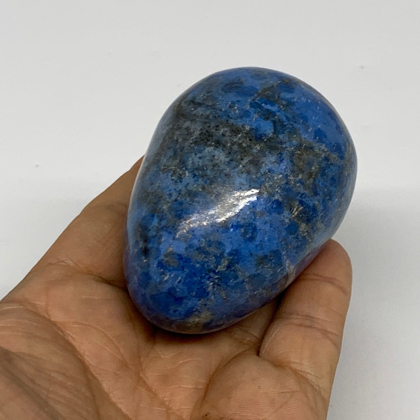 232.7g, 2.6"x1.9", Natural Lapis Lazuli Egg Polished, Clearance, B33363
