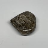 55.1g, 1.8"x2"x0.7", Natural Small Rutile Quartz Crystal Heart Reiki, B28307