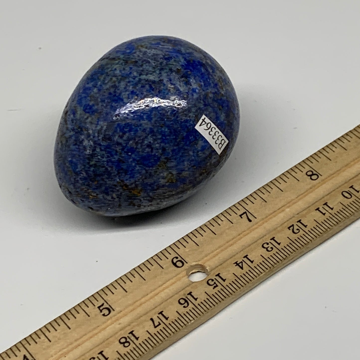 208.5g, 2.4"x1.9", Natural Lapis Lazuli Egg Polished, Clearance, B33364
