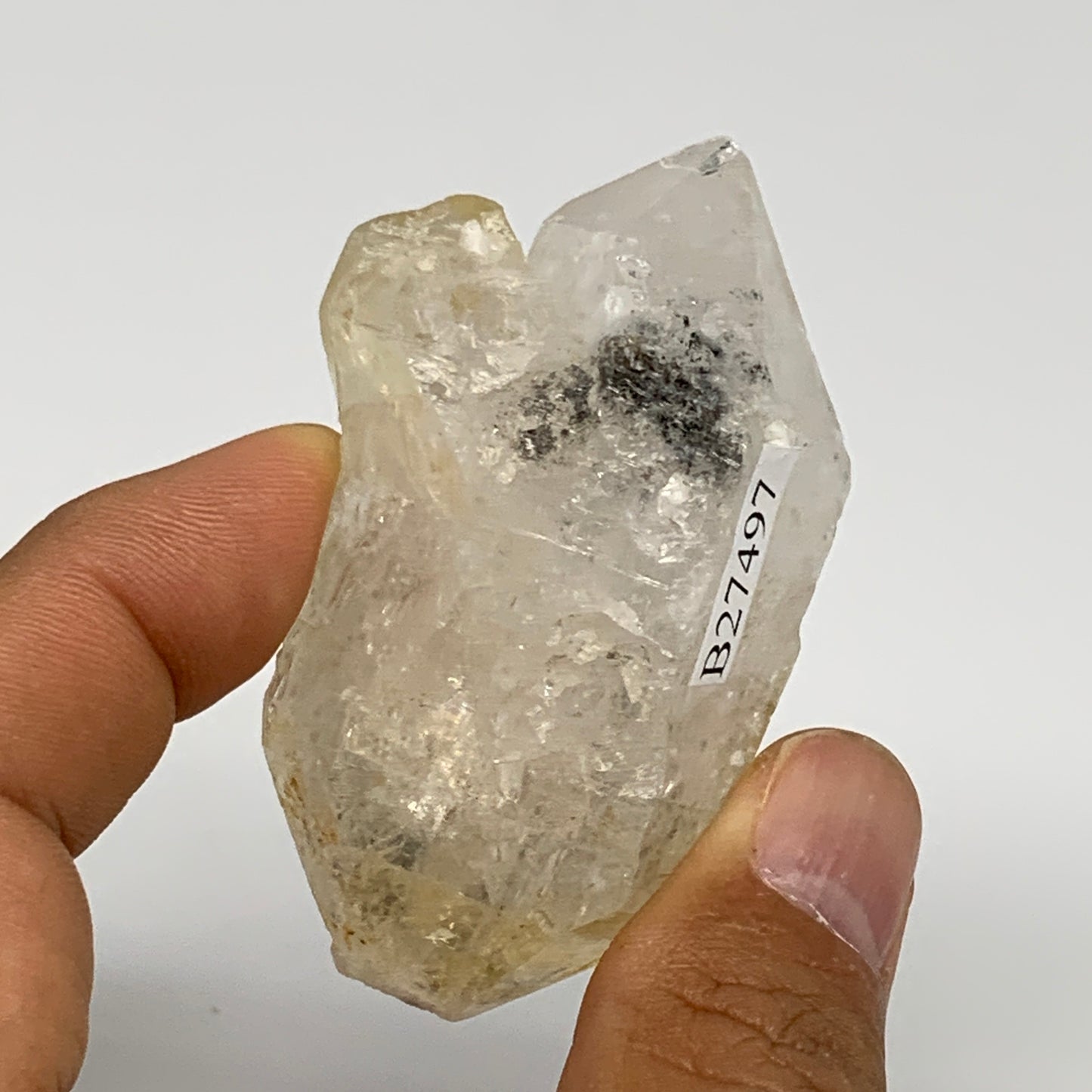 74g, 1.2.4"x1.3"x1.2", Natural Window Quartz Crystal Terminated @Pakistan,B27497