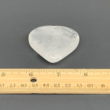 61.8g, 1.9"x2"x0.7", Natural Untreated Small Quartz Crystal Heart Reiki, B28312