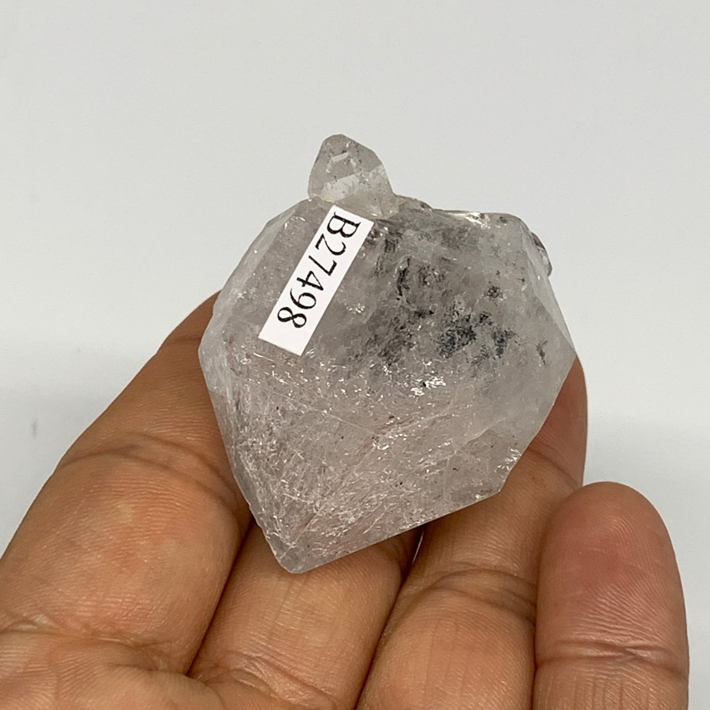 47.5g, 1.8"x1.4"x1", Natural Window Quartz Crystal Terminated @Pakistan,B27498