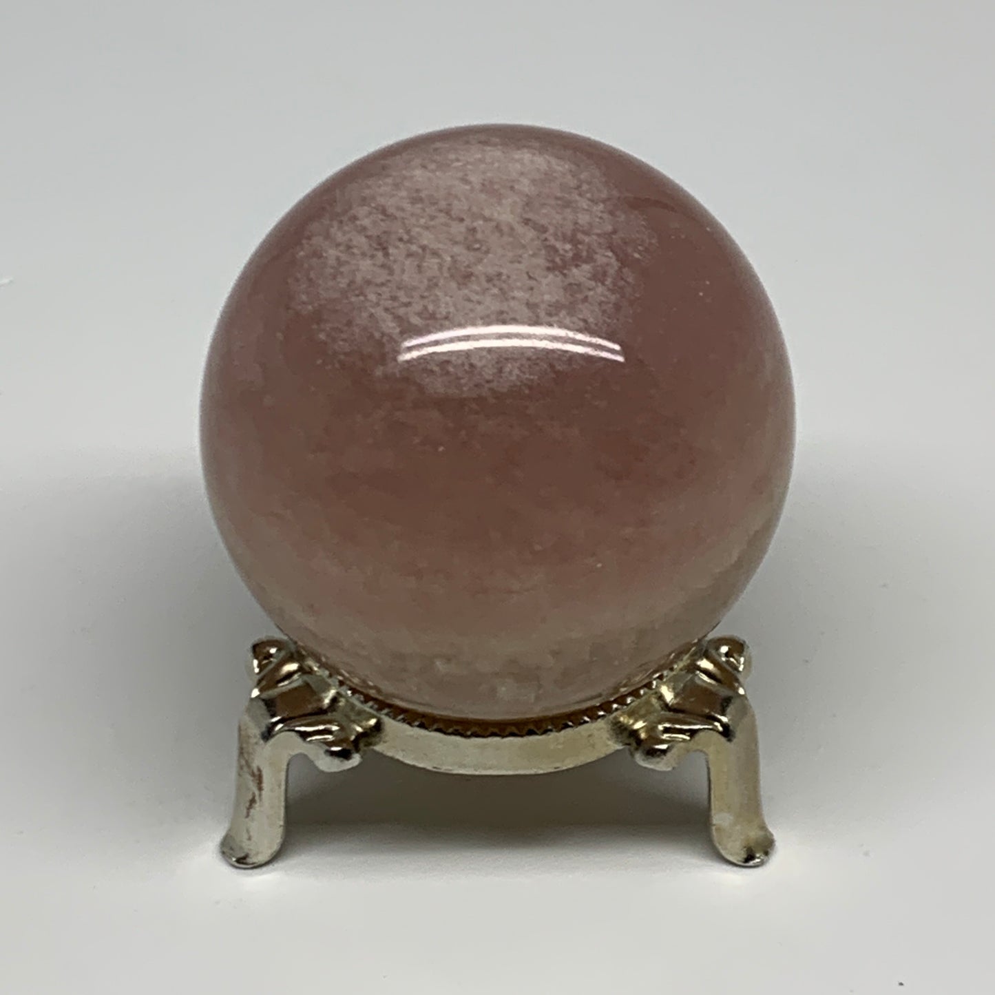 297g, 2.2"(56mm) Natural Fluorite Sphere Ball Gemstone Crystal, B29847