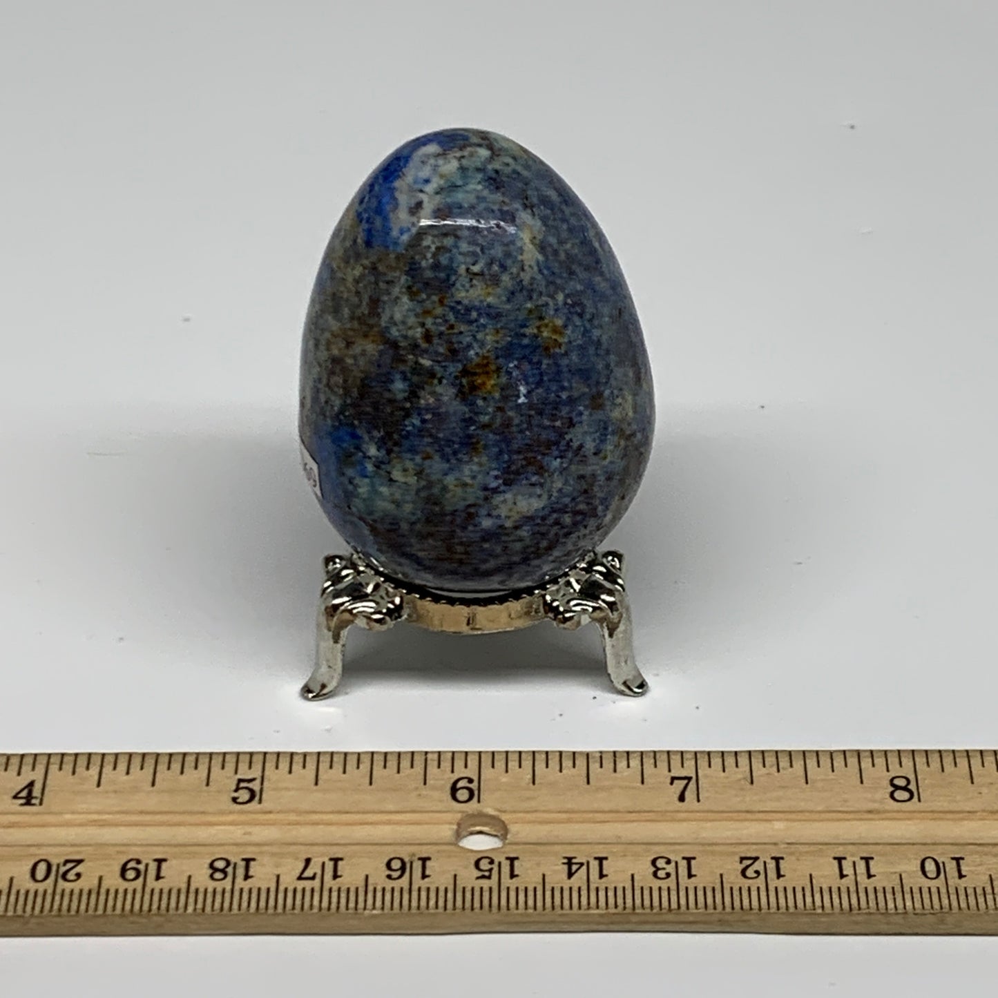 149.9g, 2.2"x1.7", Natural Lapis Lazuli Egg Polished, Clearance, B33369