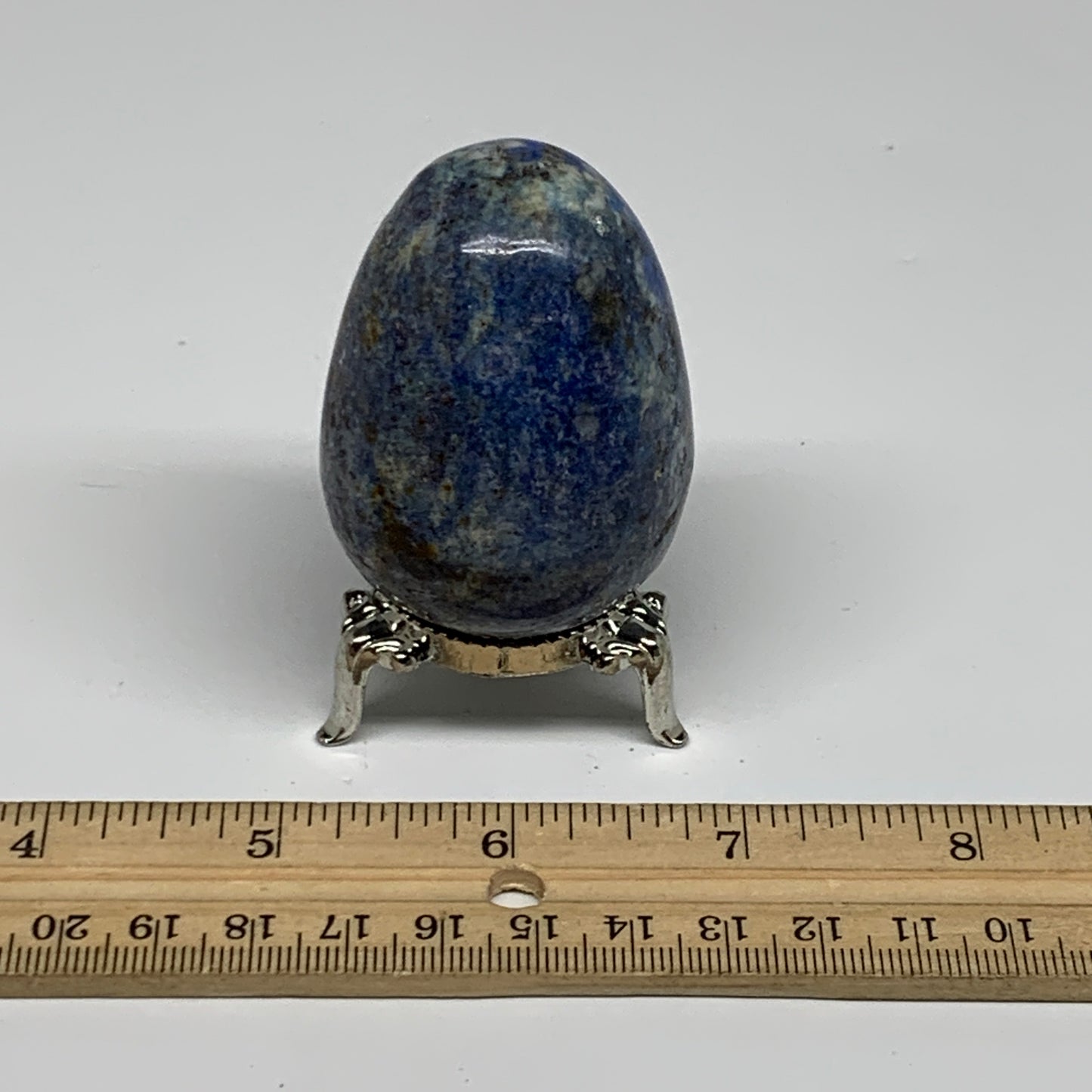 149.9g, 2.2"x1.7", Natural Lapis Lazuli Egg Polished, Clearance, B33369