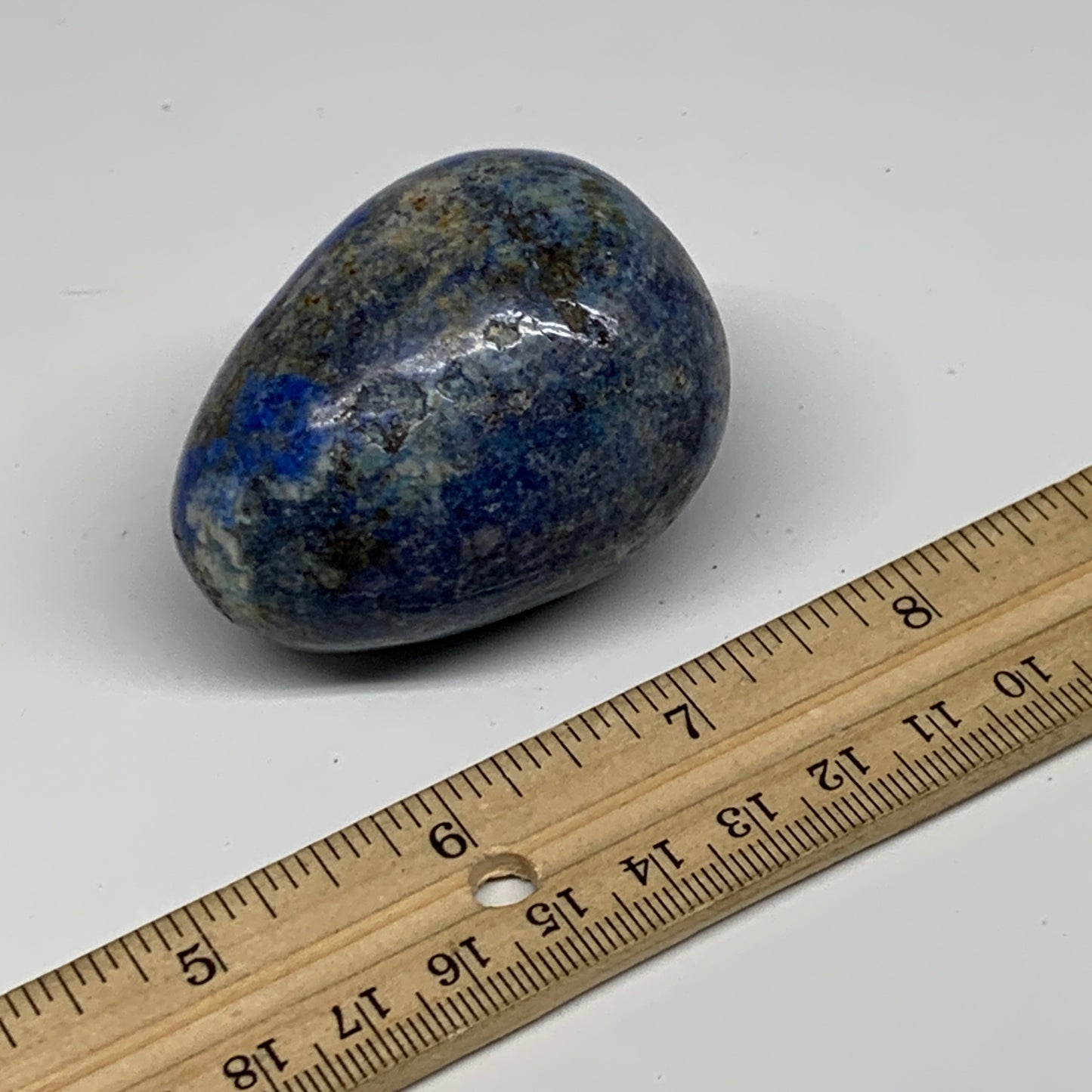 149.9g, 2.2"x1.7", Natural Lapis Lazuli Egg Polished, Clearance, B33369