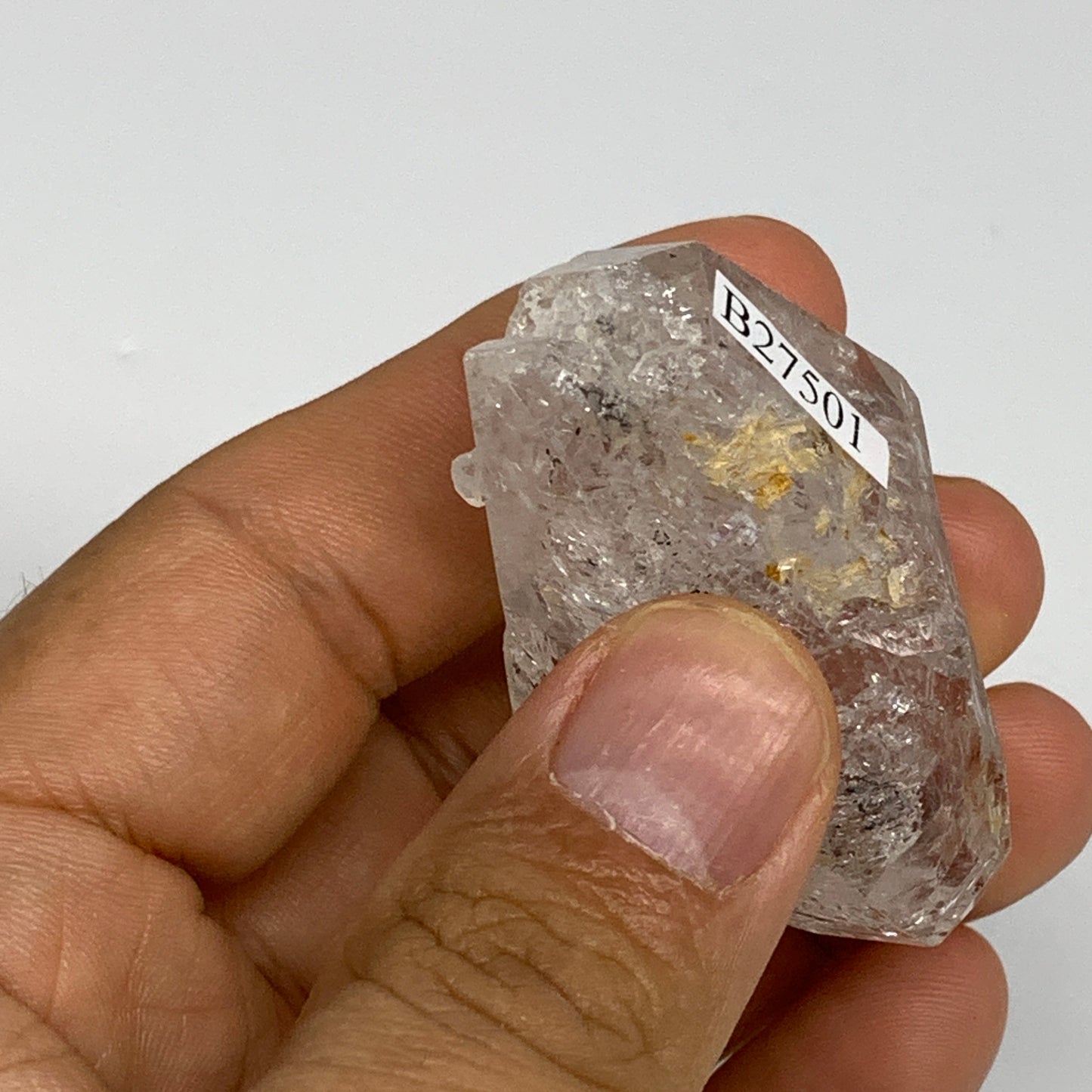 43.7g, 2"x1.2"x0.9", Natural Window Quartz Crystal Terminated @Pakistan,B27501