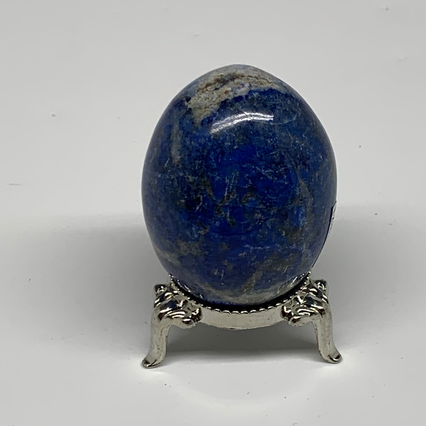 124.5g, 2.1"x1.5", Natural Lapis Lazuli Egg Polished, Clearance, B33371