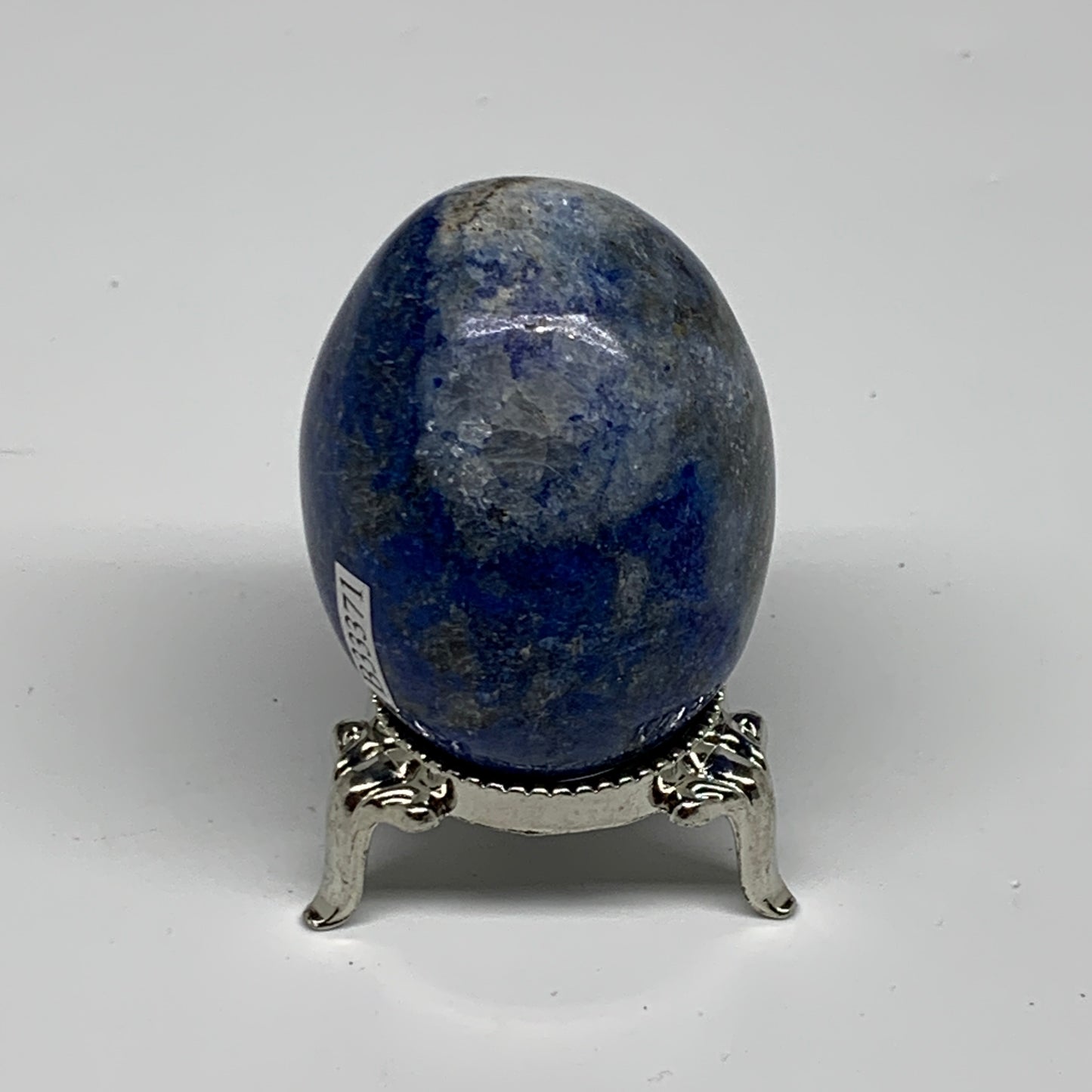 124.5g, 2.1"x1.5", Natural Lapis Lazuli Egg Polished, Clearance, B33371
