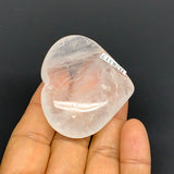 60.3g, 1.8"x2.1"x0.7", Natural Untreated Small Quartz Crystal Heart Reiki, B2831