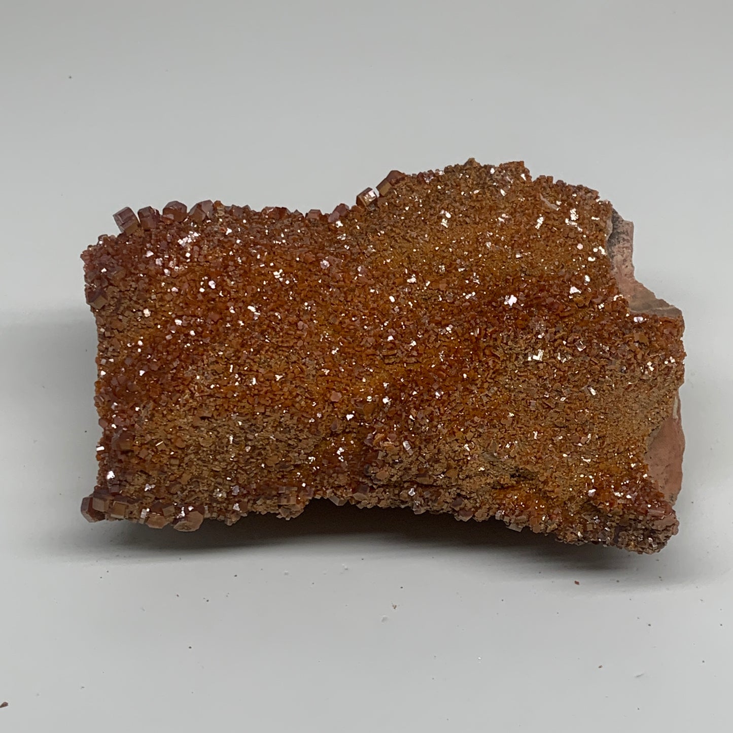 2.35 lbs, 5.8"x4.1"x2.1", Vanadinite Crystals Cluster Mineral Specimens, B33998