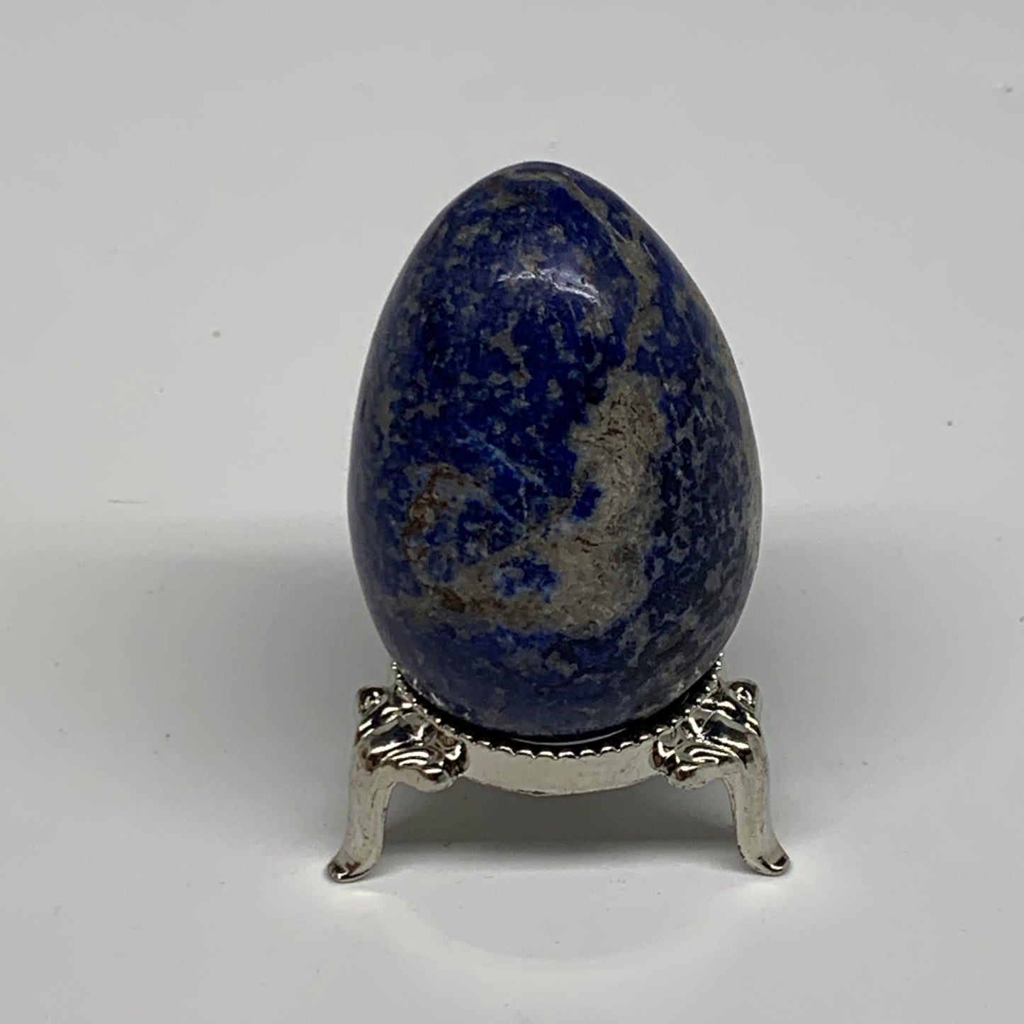 112.3g, 2.1"x1.4", Natural Lapis Lazuli Egg Polished, Clearance, B33374