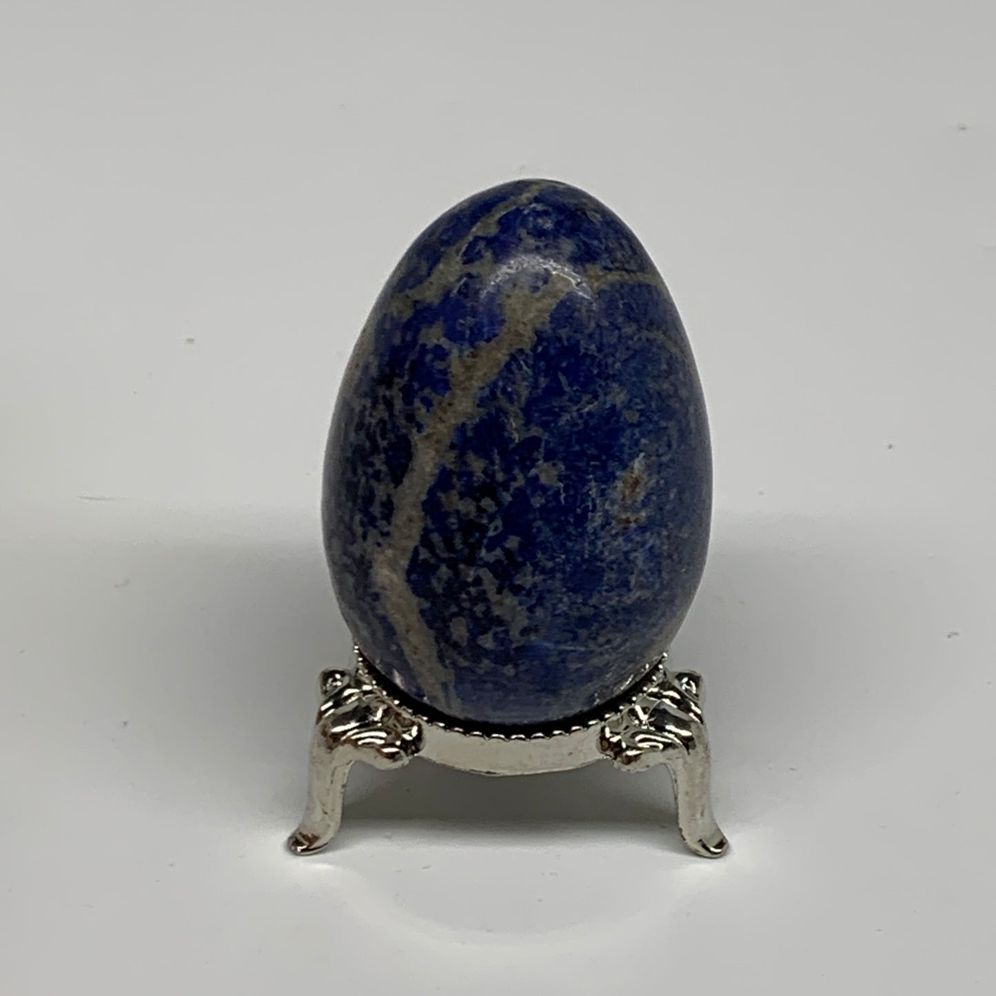 112.3g, 2.1"x1.4", Natural Lapis Lazuli Egg Polished, Clearance, B33374