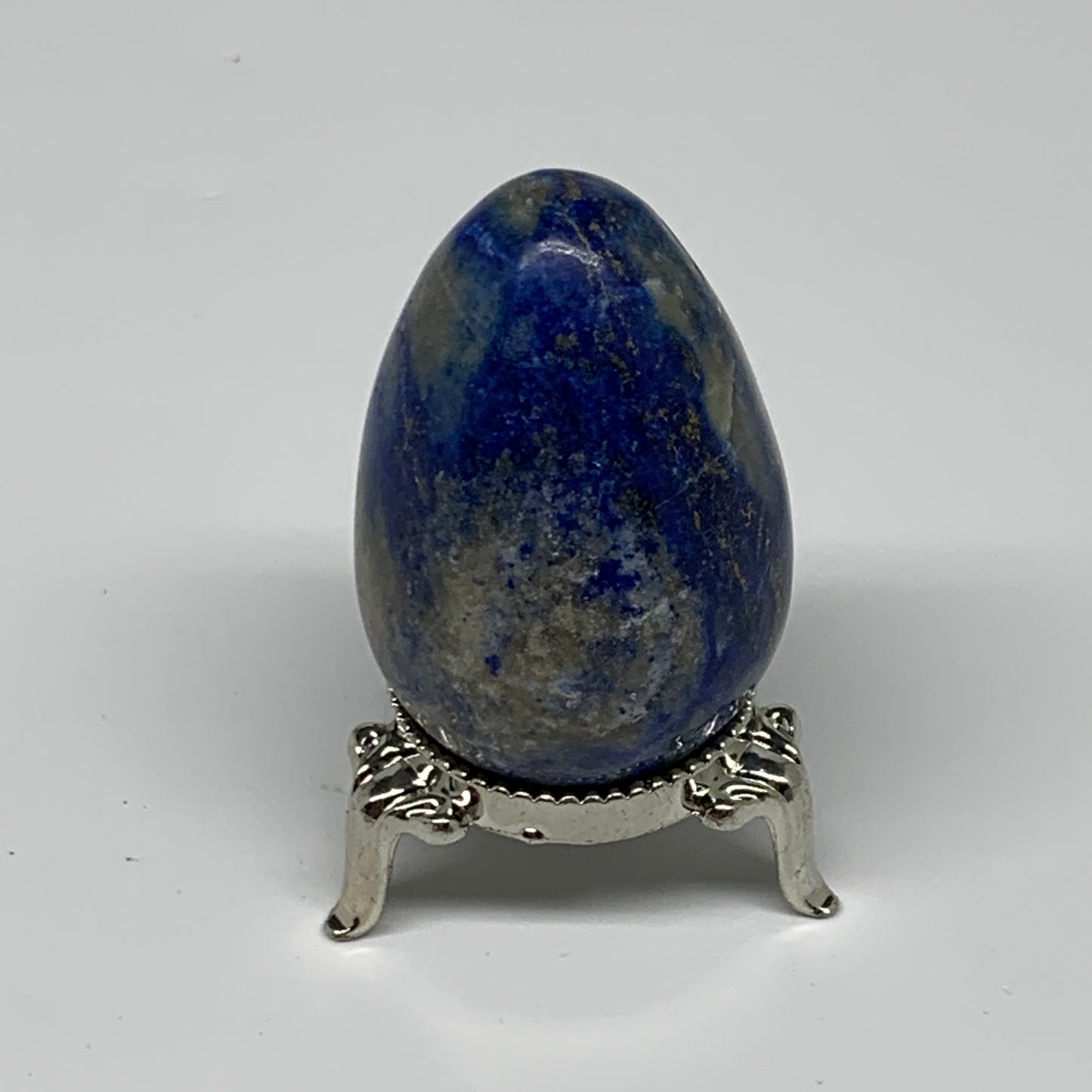 91.1g, 2.1"x1.4", Natural Lapis Lazuli Egg Polished @Afghanistan, B33378