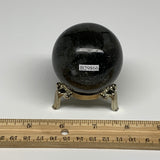 248.7g, 2.2"(56mm), Labradorite Sphere Gemstone,Crystal @Madagascar, B29863