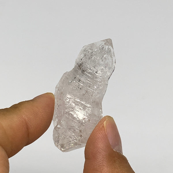 15.8g, 1.7"x0.7"x0.6", Natural Window Quartz Crystal Terminated @Pakistan,B27544
