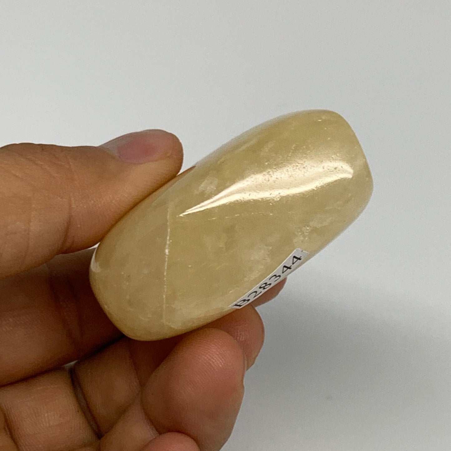 95.1g,2"x2"x0.9" Natural Yellow Aventurine Heart Crystal Stone @India, B28344