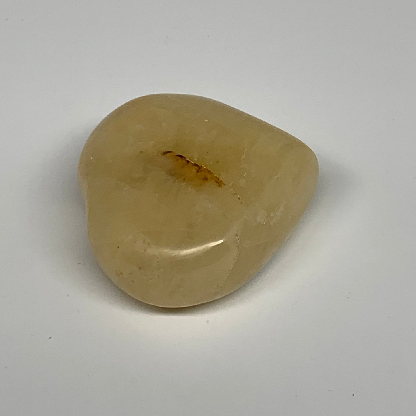 95.1g,2"x2"x0.9" Natural Yellow Aventurine Heart Crystal Stone @India, B28344