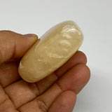 102.1g,2.2"x2.2"x0.8" Natural Yellow Aventurine Heart Crystal Stone @India, B283