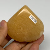 111.2g,2.3"x2.3"x0.8" Natural Yellow Aventurine Heart Crystal Stone @India, B283