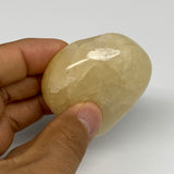 105.2g,2.2"x2.1"x0.9" Natural Yellow Aventurine Heart Crystal Stone @India, B283