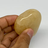 80.5g,2"x2"x0.8" Natural Yellow Aventurine Heart Crystal Stone @India, B28357