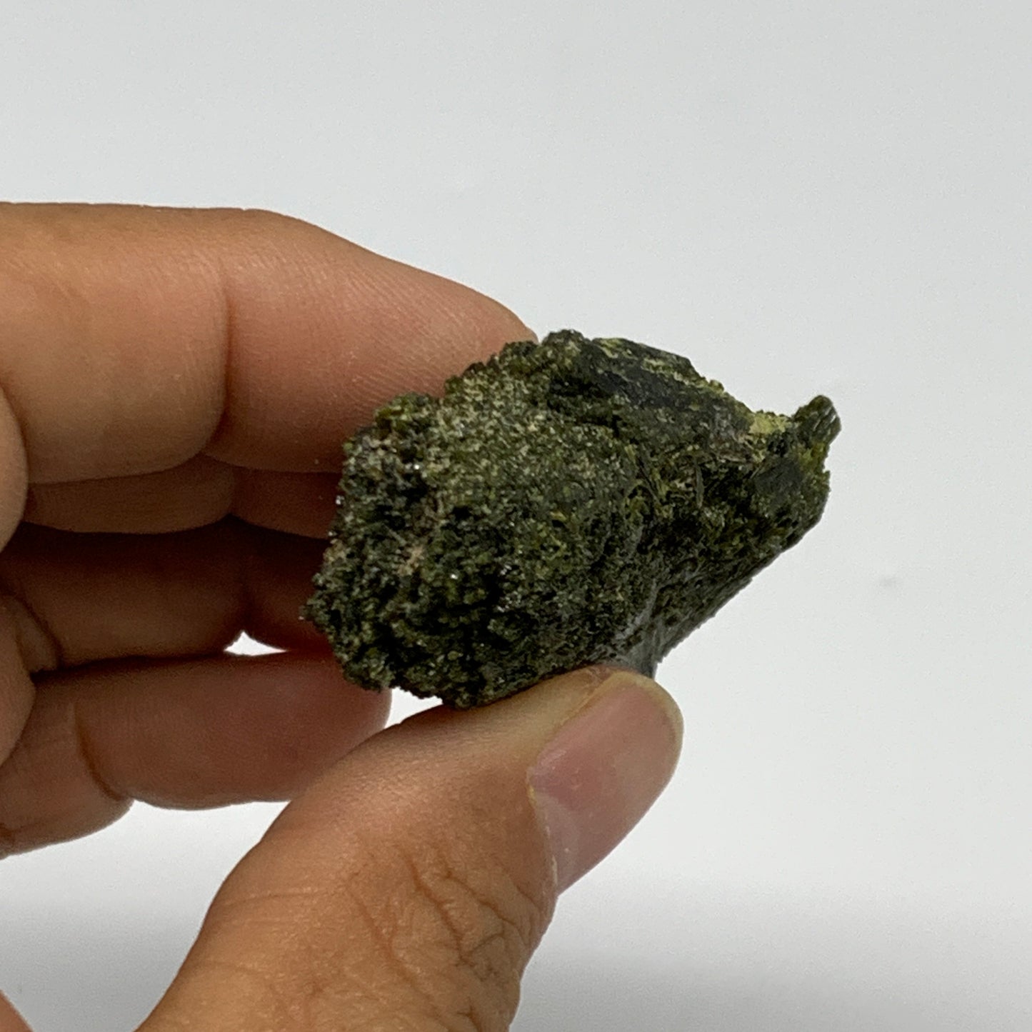 36.4g, 2"x1.4"x0.7",Green Epidote Custer/Leaf Mineral Specimen @Pakistan,B27560