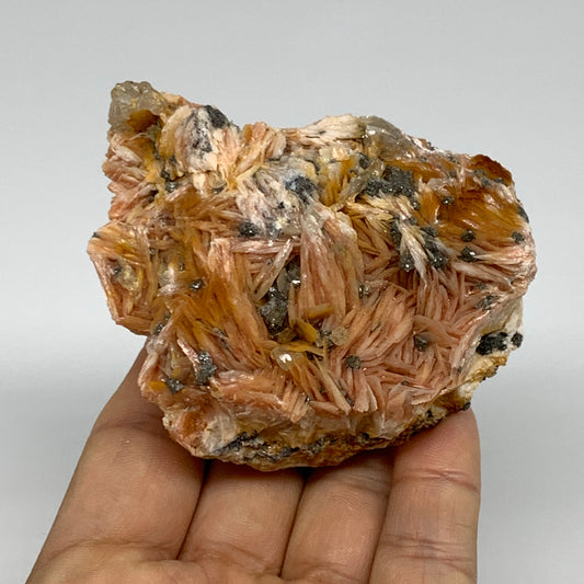0.77 lbs, 3"x2.3"x1.7", Natural Ceresite Galena On Barite Mineral Specimen, B334