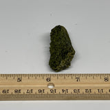 26.1g, 2"x0.8"x0.6",Green Epidote Custer/Leaf Mineral Specimen @Pakistan,B27562