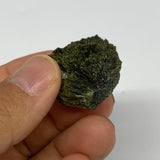 18.5g, 1.5"x1.2"x0.4",Green Epidote Custer/Leaf Mineral Specimen @Pakistan,B2756