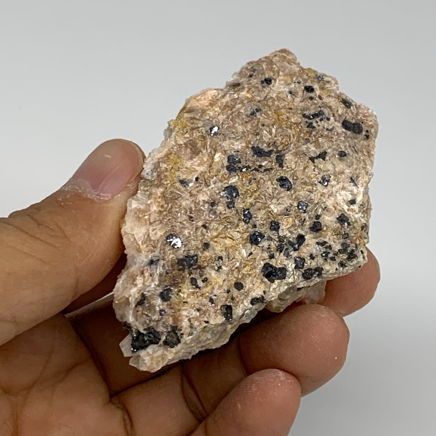 0.19 lbs, 2.7"x1.7"x1", Natural Ceresite Galena On Barite Mineral Specimen, B334